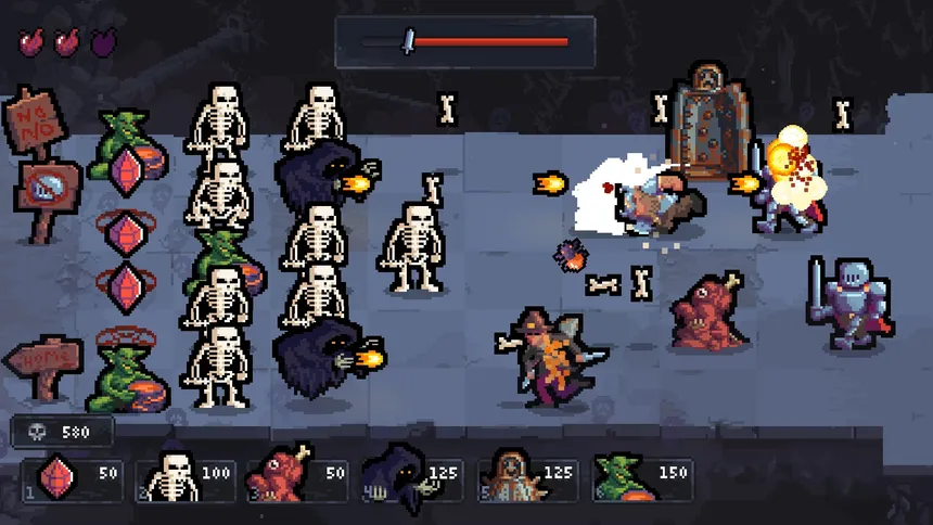 Скриншот 1 к игре Mostly Intense Monster Defense