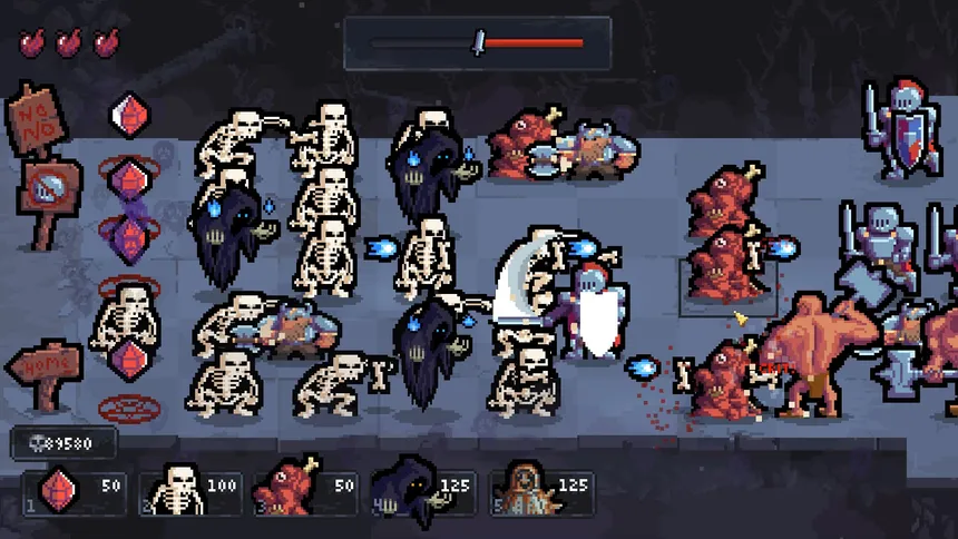 Скриншот 4 к игре Mostly Intense Monster Defense
