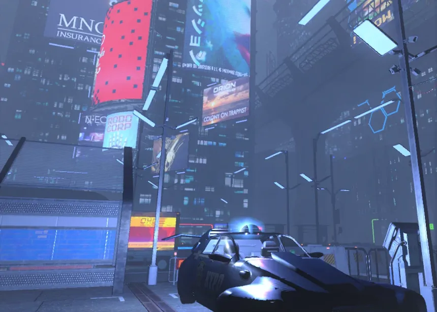 Скриншот 1 к игре Electric Sheep: A Cyberpunk Dystopia