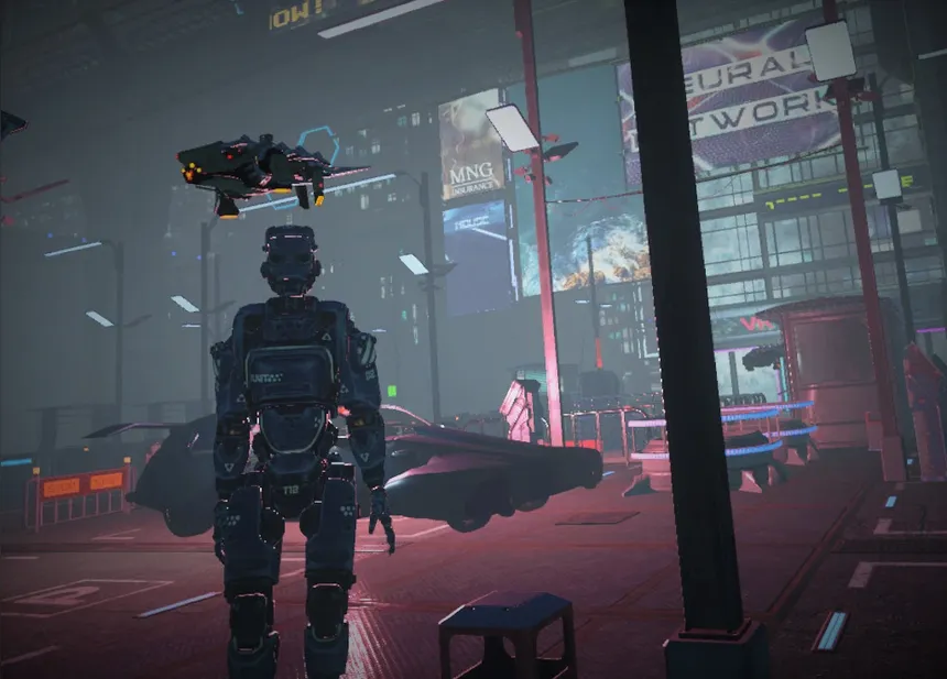 Скриншот 6 к игре Electric Sheep: A Cyberpunk Dystopia