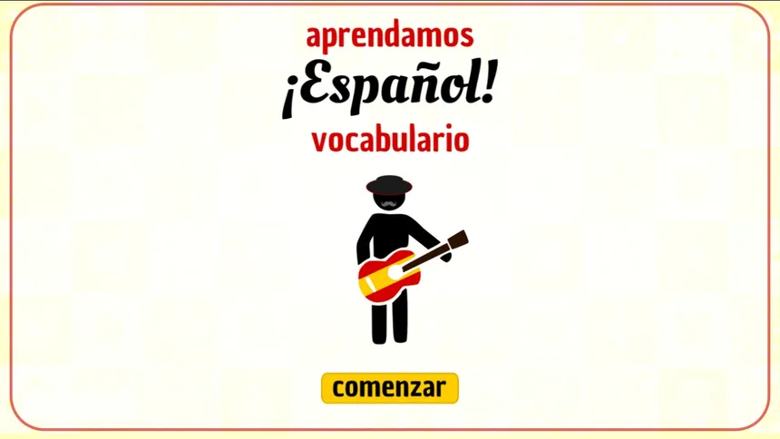 Скриншот 6 к игре Learn Spanish! Easy Vocabulary