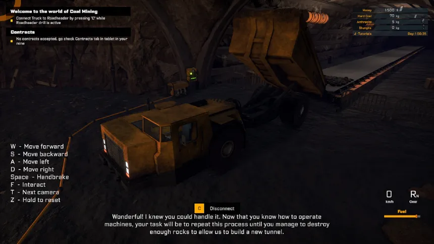 Скриншот 1 к игре Coal Mining Simulator