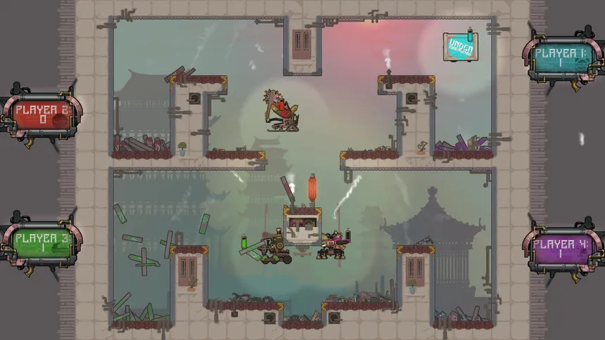Скриншот 1 к игре Nation Breakers: Steam Arena