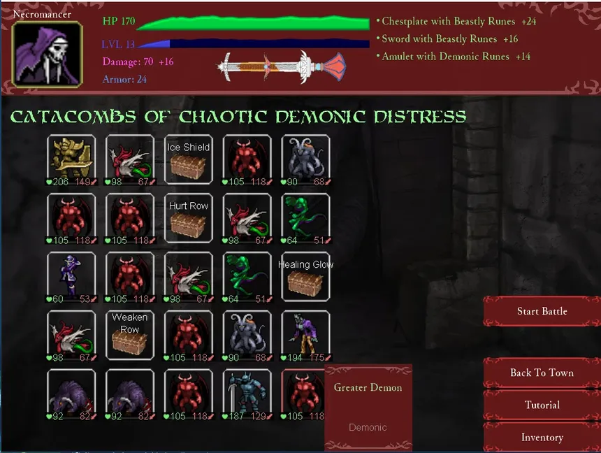 Скриншот 4 к игре Sort Battle: Dungeon