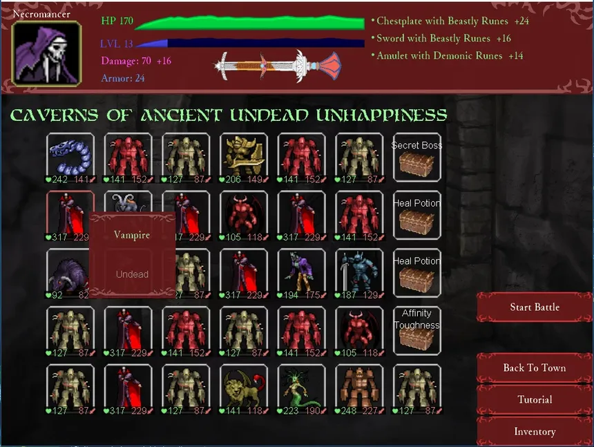 Скриншот 6 к игре Sort Battle: Dungeon