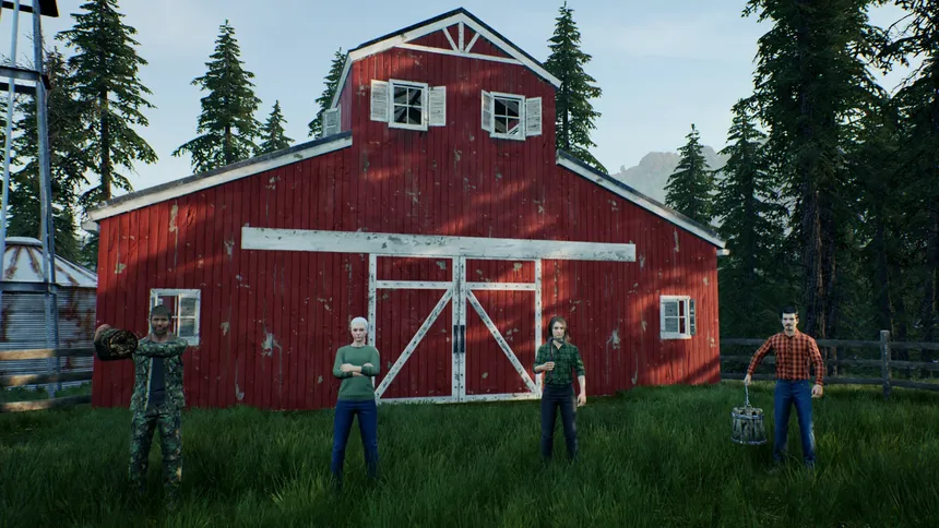 Скриншот 2 к игре Ranch Simulator — строительство, фермерство, охота