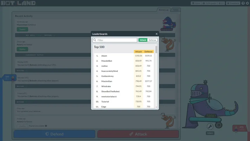 Скриншот 3 к игре Bot Land