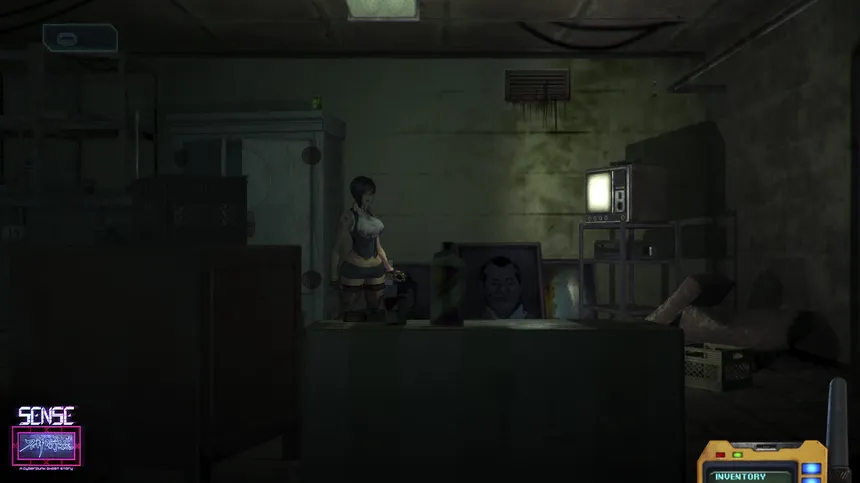 Скриншот 1 к игре Sense - 不祥的预感: A Cyberpunk Ghost Story
