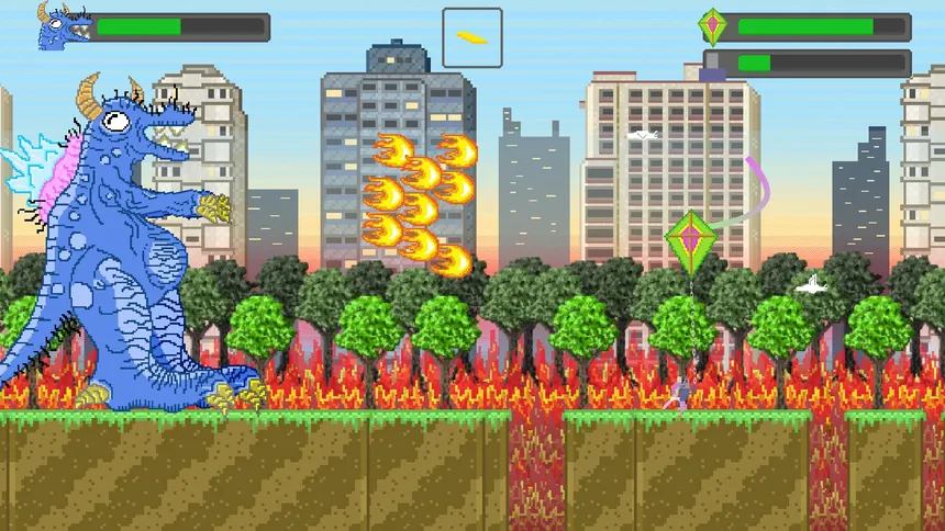 Скриншот 2 к игре Kaiju Kite Attack