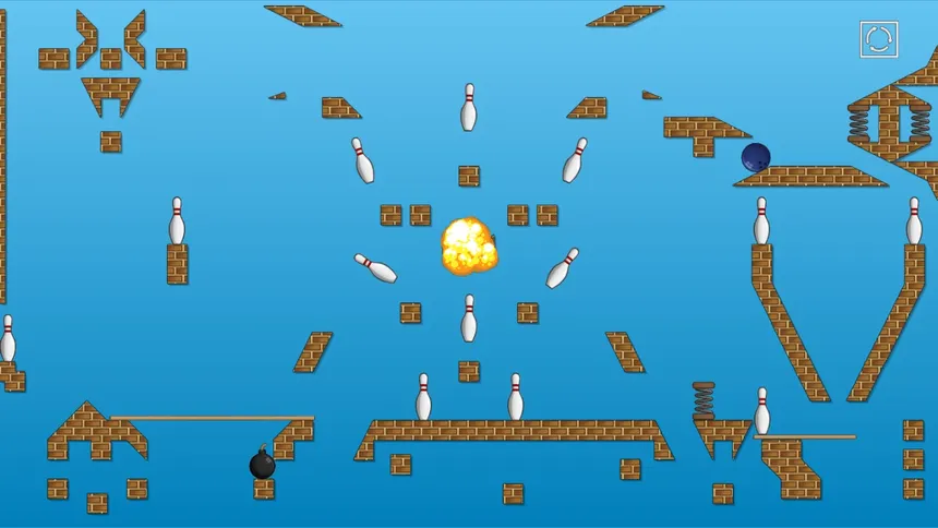 Скриншот 1 к игре Bomb Bowling