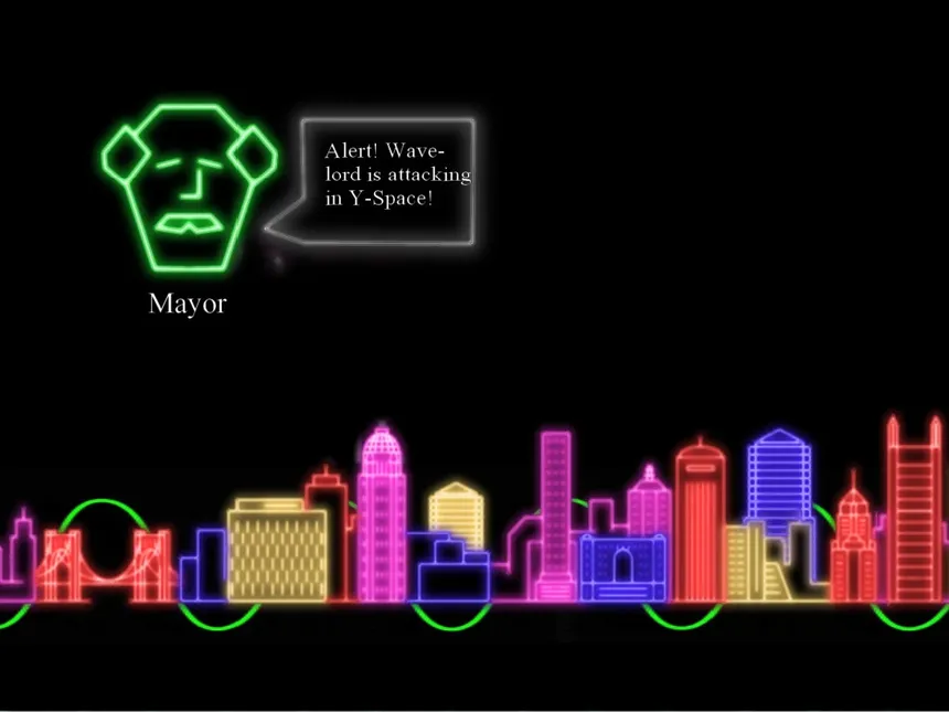 Скриншот 3 к игре Sine Wave City