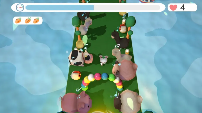 Скриншот 2 к игре Run! Bunny 绿绿小先生