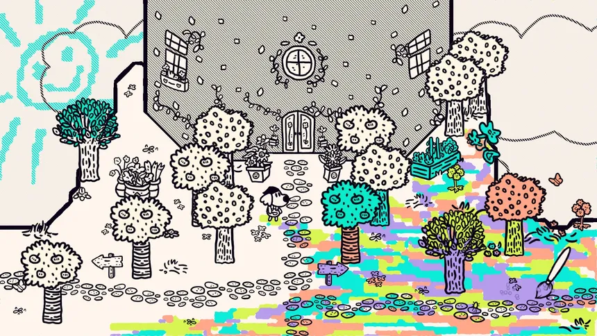 Скриншот 1 к игре Chicory: A Colorful Tale