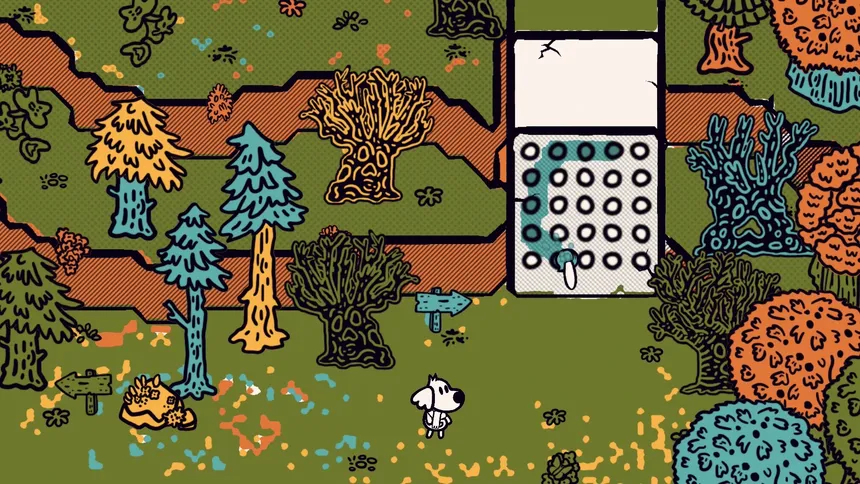 Скриншот 3 к игре Chicory: A Colorful Tale