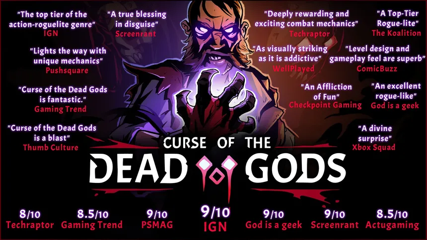 Скриншот 1 к игре Curse of the Dead Gods