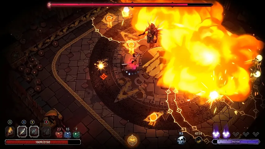 Скриншот 7 к игре Curse of the Dead Gods