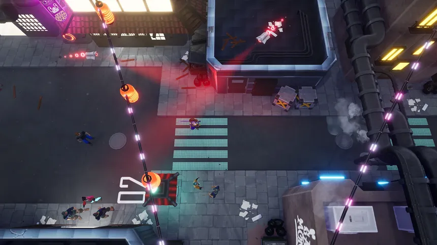 Скриншот 2 к игре Streets of Neotokio