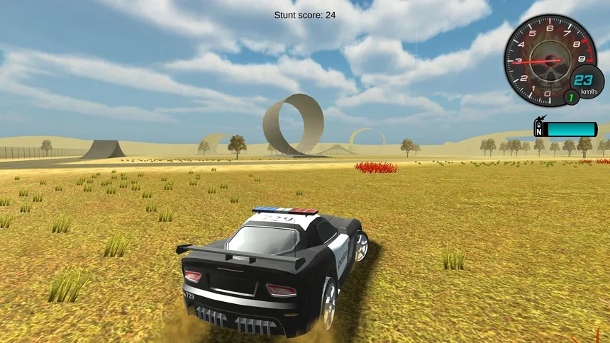 Скриншот 2 к игре Police Stunt Cars