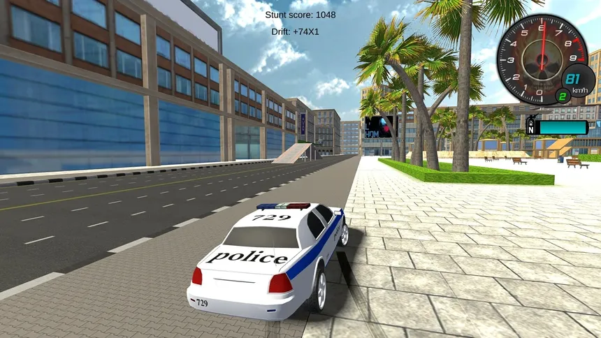Скриншот 8 к игре Police Stunt Cars
