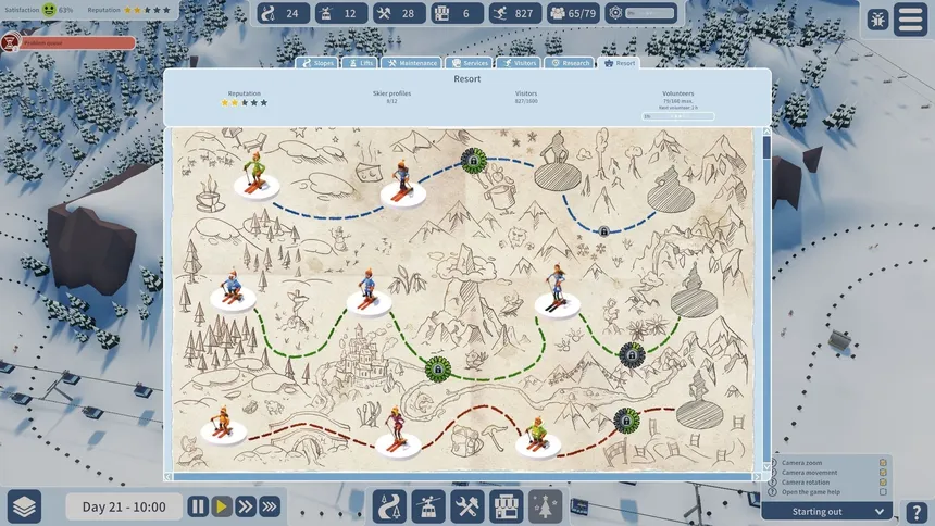 Скриншот 5 к игре Snowtopia: Ski Resort Builder