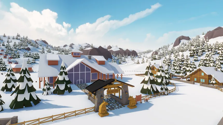 Скриншот 8 к игре Snowtopia: Ski Resort Builder
