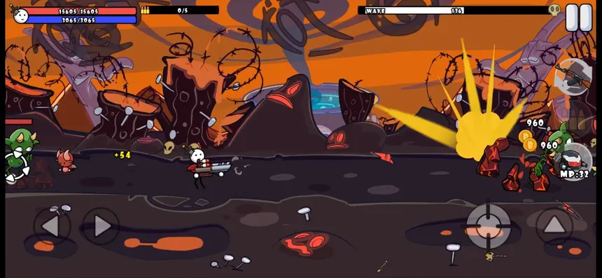 Скриншот 2 к игре One Gun 2: Stickman
