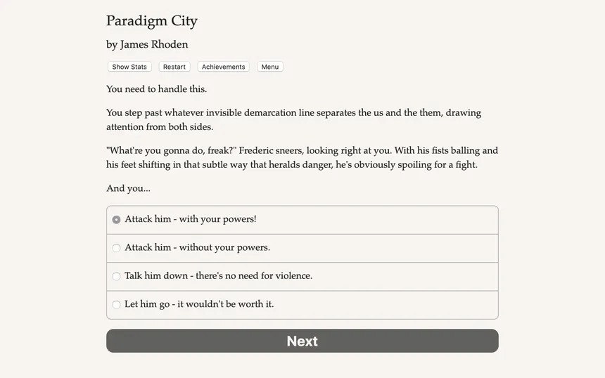 Скриншот 2 к игре Paradigm City