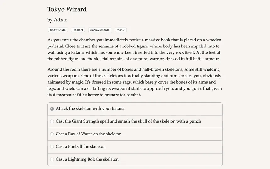 Скриншот 1 к игре Tokyo Wizard