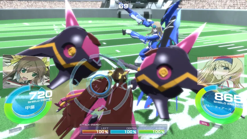Скриншот 3 к игре IS -Infinite Stratos- Versus Colors