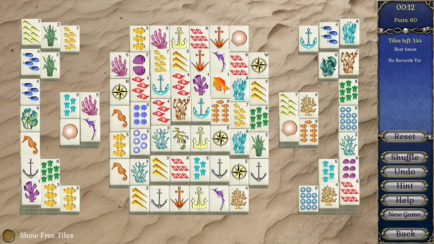 Скриншот 8 к игре Jewel Match Atlantis Solitaire - Collector's Edition