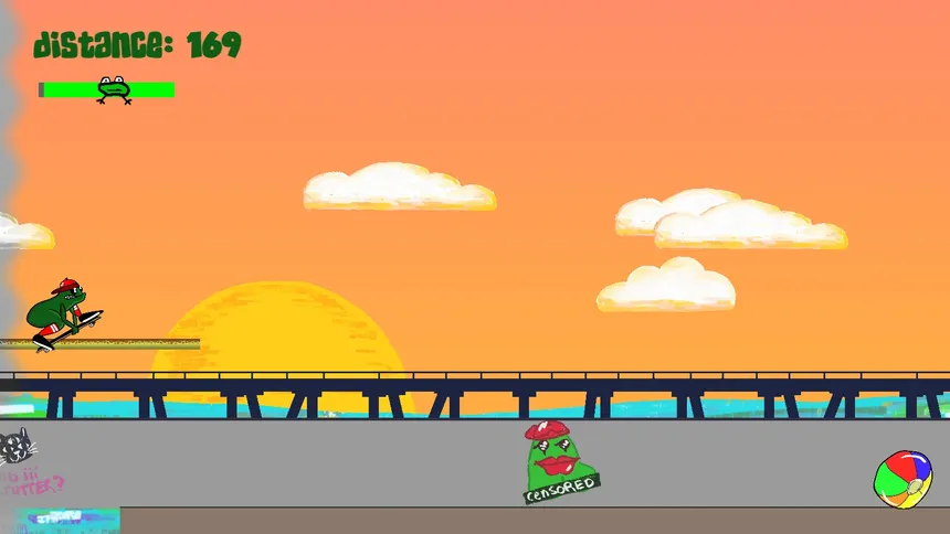 Скриншот 5 к игре Skater Frog