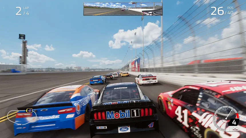 Скриншот 1 к игре NASCAR Heat 4