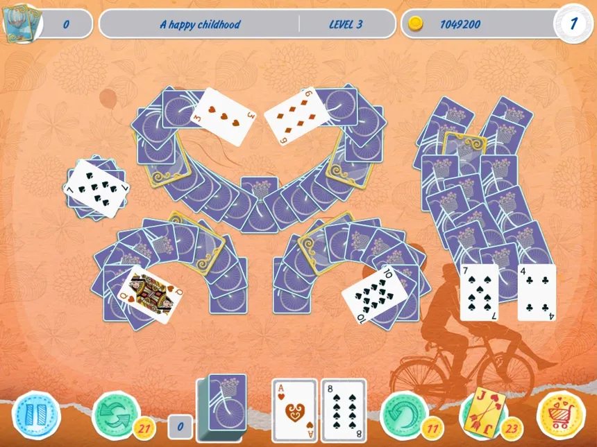 Скриншот 2 к игре Solitaire Match 2 Cards. Valentine's Day