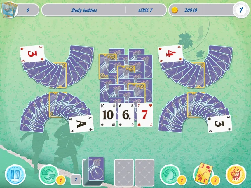 Скриншот 4 к игре Solitaire Match 2 Cards. Valentine's Day