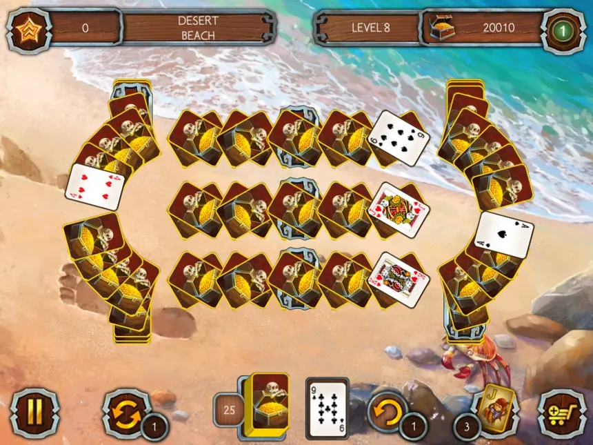 Скриншот 2 к игре Solitaire Legend of the Pirates