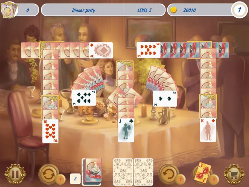 Скриншот 1 к игре Solitaire Victorian Picnic