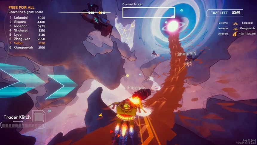 Скриншот 1 к игре Light Trail Rush