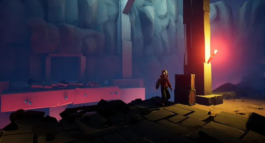 Скриншот 3 к игре Lodestone -  The crazy cave adventures of mad Stony Tony and his encounter with the exploding rolling stones
