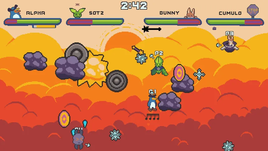 Скриншот 6 к игре Floaty Fighters