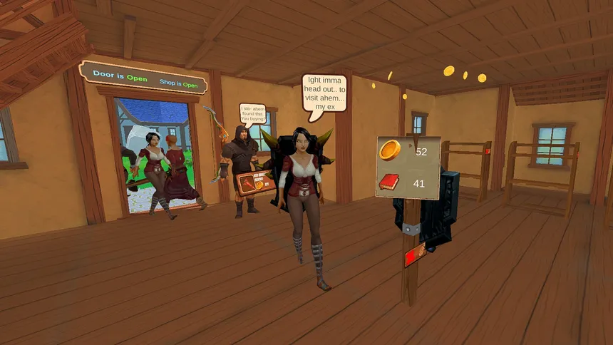 Скриншот 2 к игре RPG NPC Simulator VR