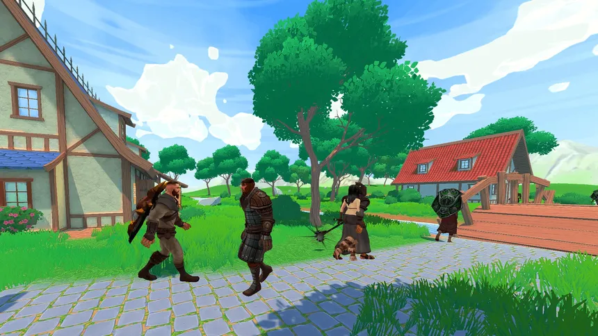 Скриншот 4 к игре RPG NPC Simulator VR
