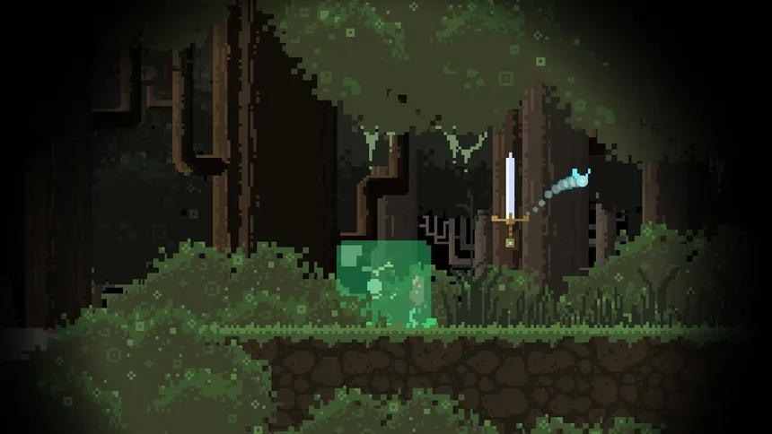 Скриншот 3 к игре The Sword and the Slime