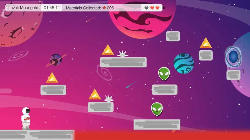 Скриншот 4 к игре Astroplatformer