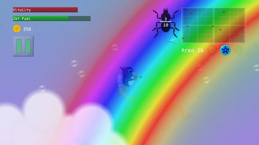 Скриншот 1 к игре Penguins vs. Bugs