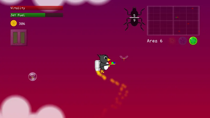 Скриншот 6 к игре Penguins vs. Bugs