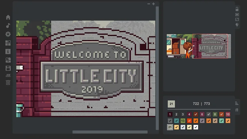 Скриншот 5 к игре Coloring Game: Little City