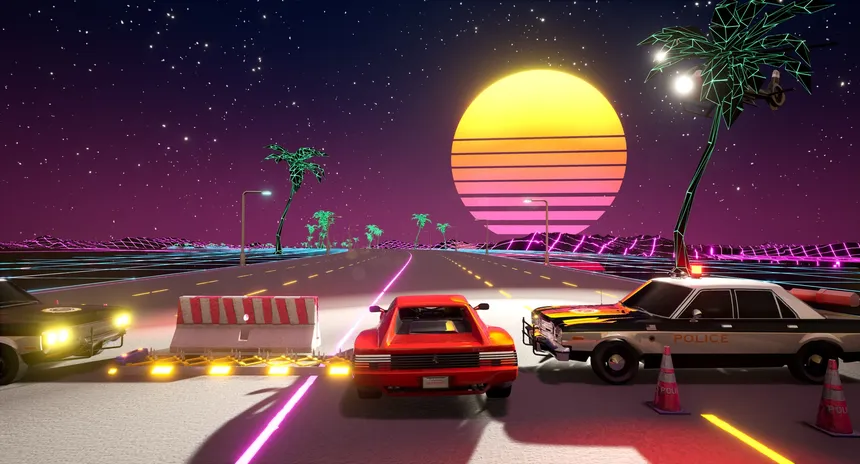 Скриншот 7 к игре Cyber OutRun