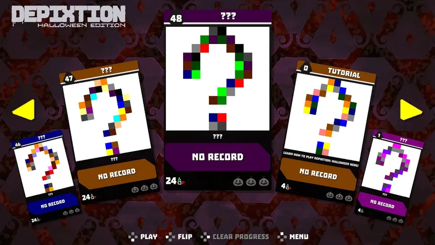 Скриншот 2 к игре Depixtion: Halloween