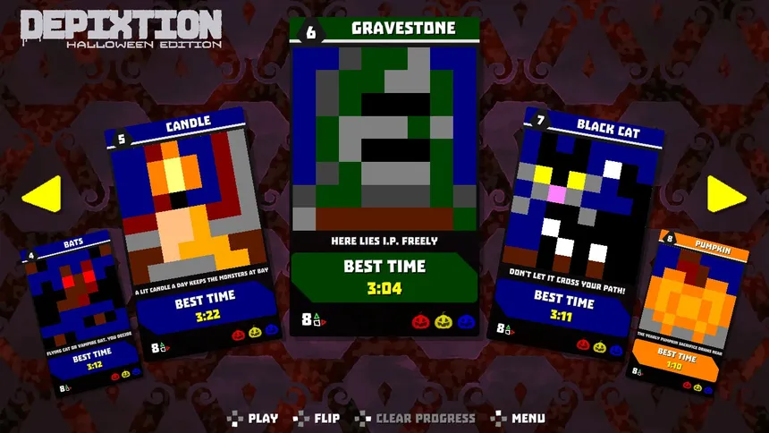 Скриншот 7 к игре Depixtion: Halloween