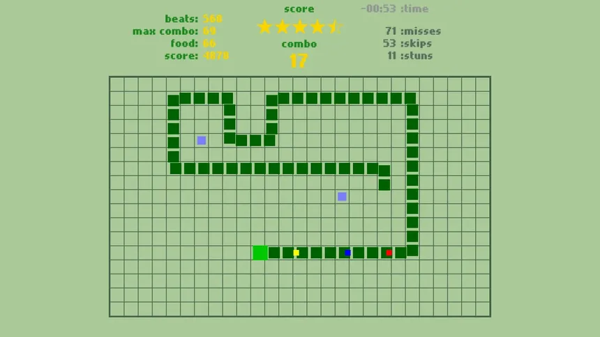 Скриншот 2 к игре RhythmSnake